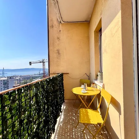 Sea View And Private Parking ترييستي